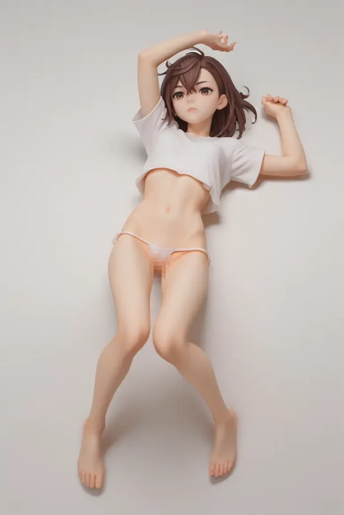 ダンダダンの綾瀬桃のエッチなフィギュアが拝めるAIエロ画像25枚目