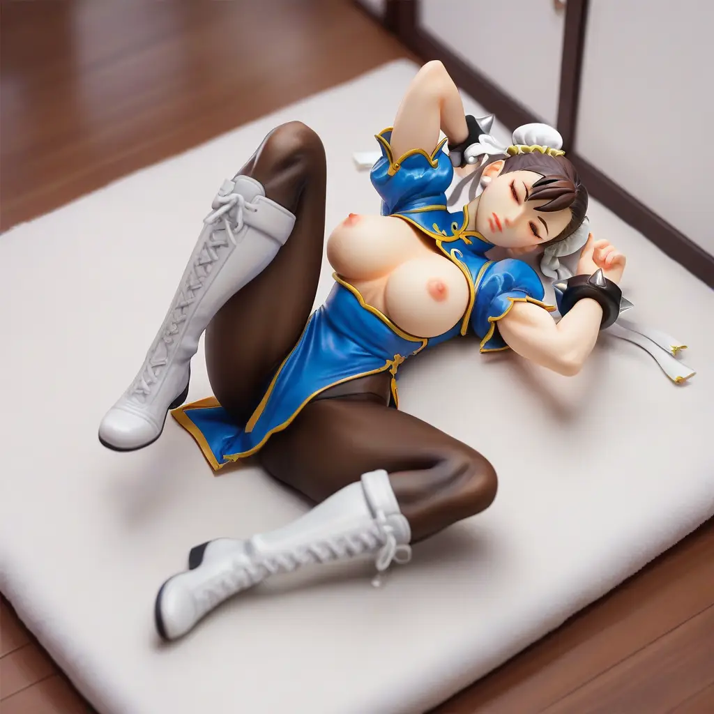 春麗のエッチなグラビアフィギュアが見れるAIエロ画像29枚目