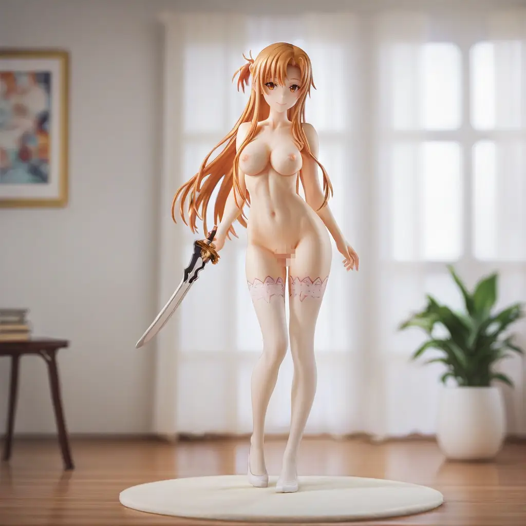 エッチなアスナのフィギュアが見れるAIエロ画像34枚目