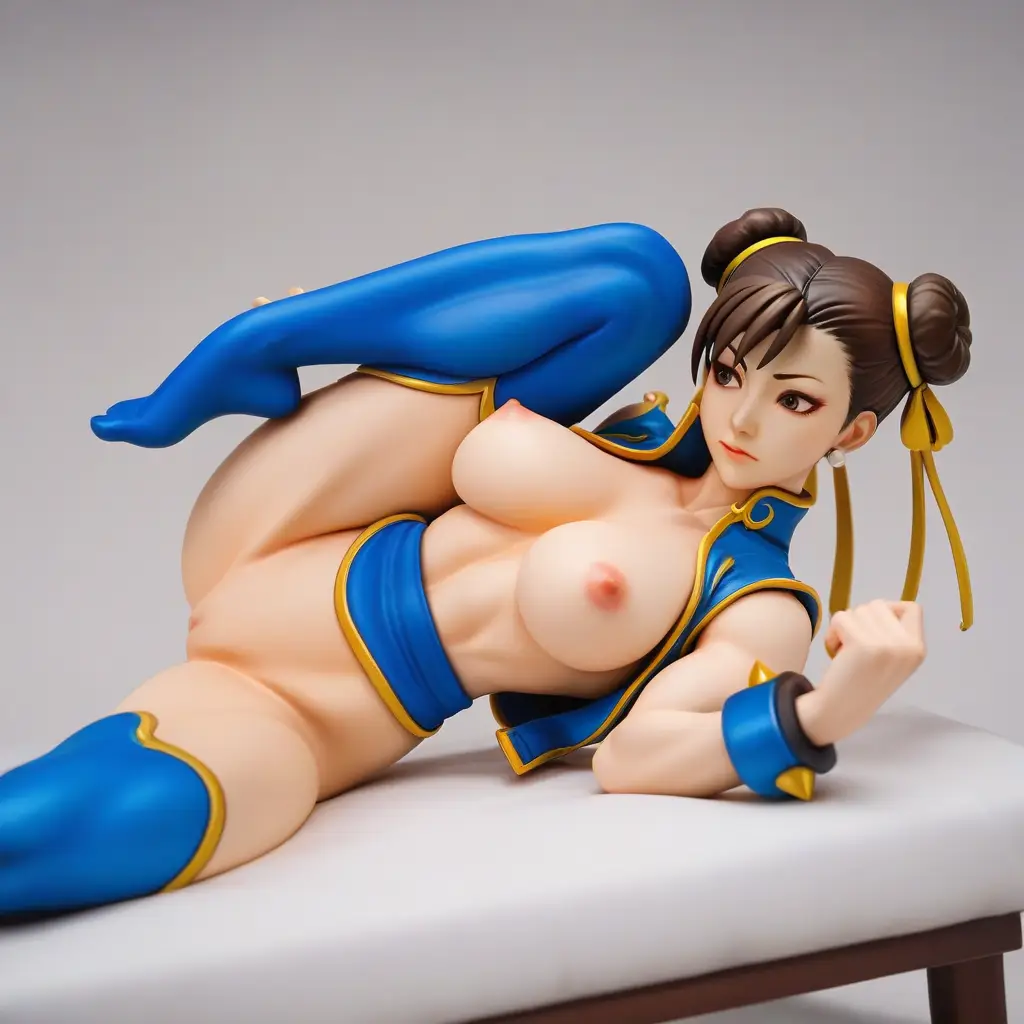 春麗のエッチなグラビアフィギュアが見れるAIエロ画像62枚目