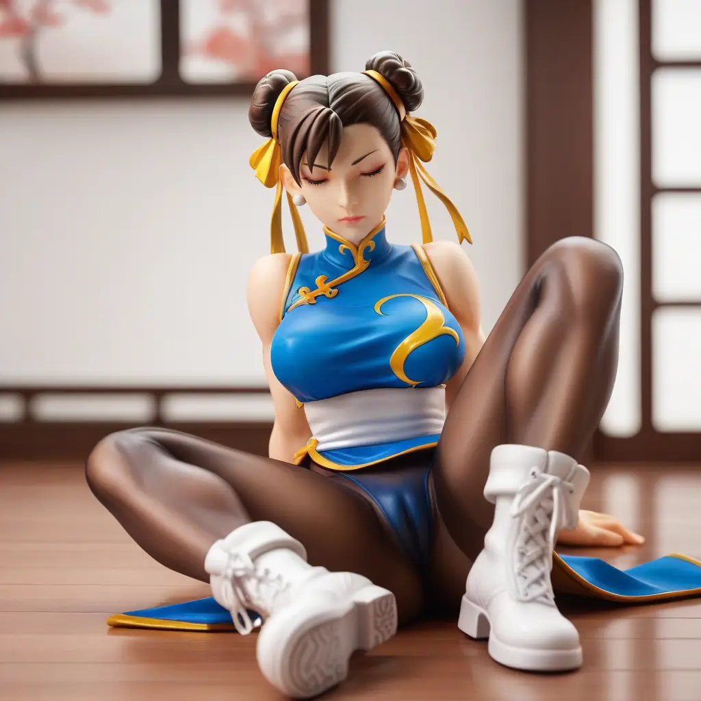春麗のエッチなグラビアフィギュアが見れるAIエロ画像69枚目
