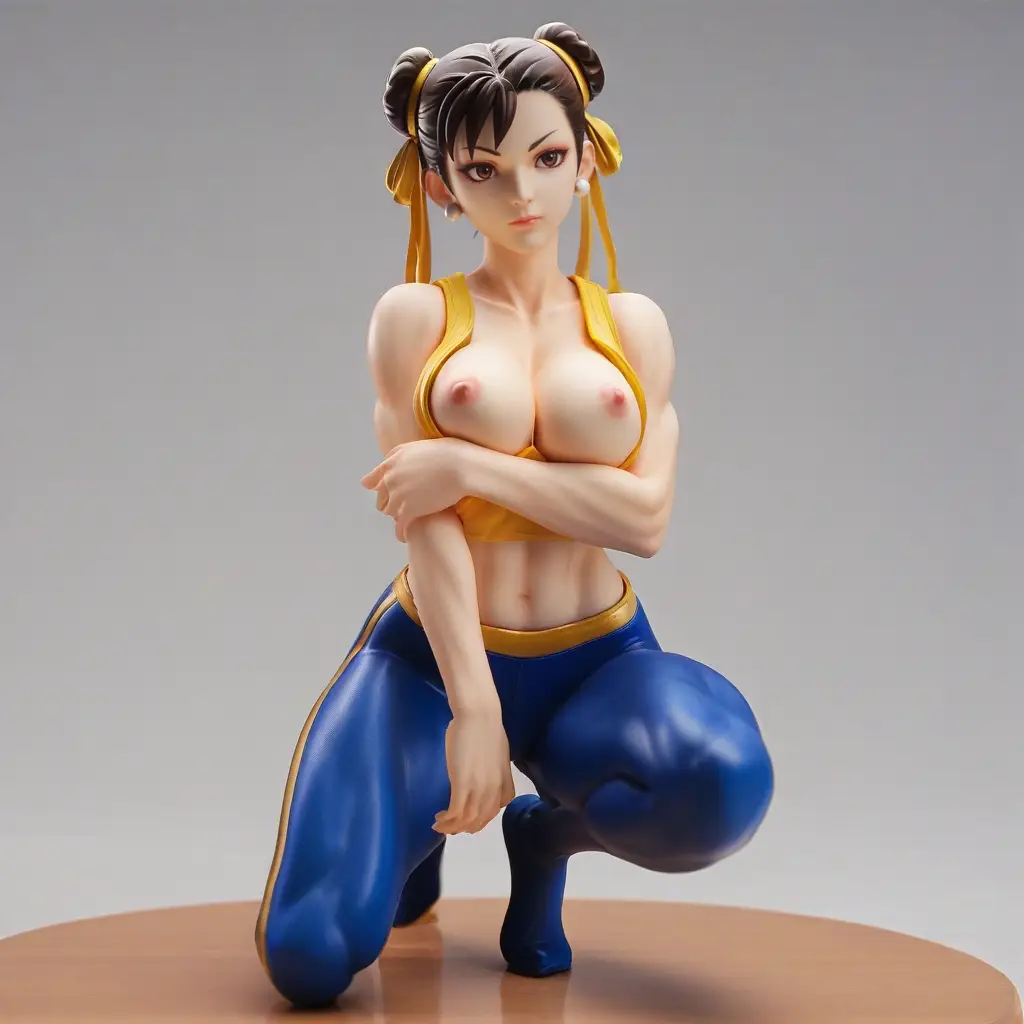 春麗のエッチなグラビアフィギュアが見れるAIエロ画像70枚目