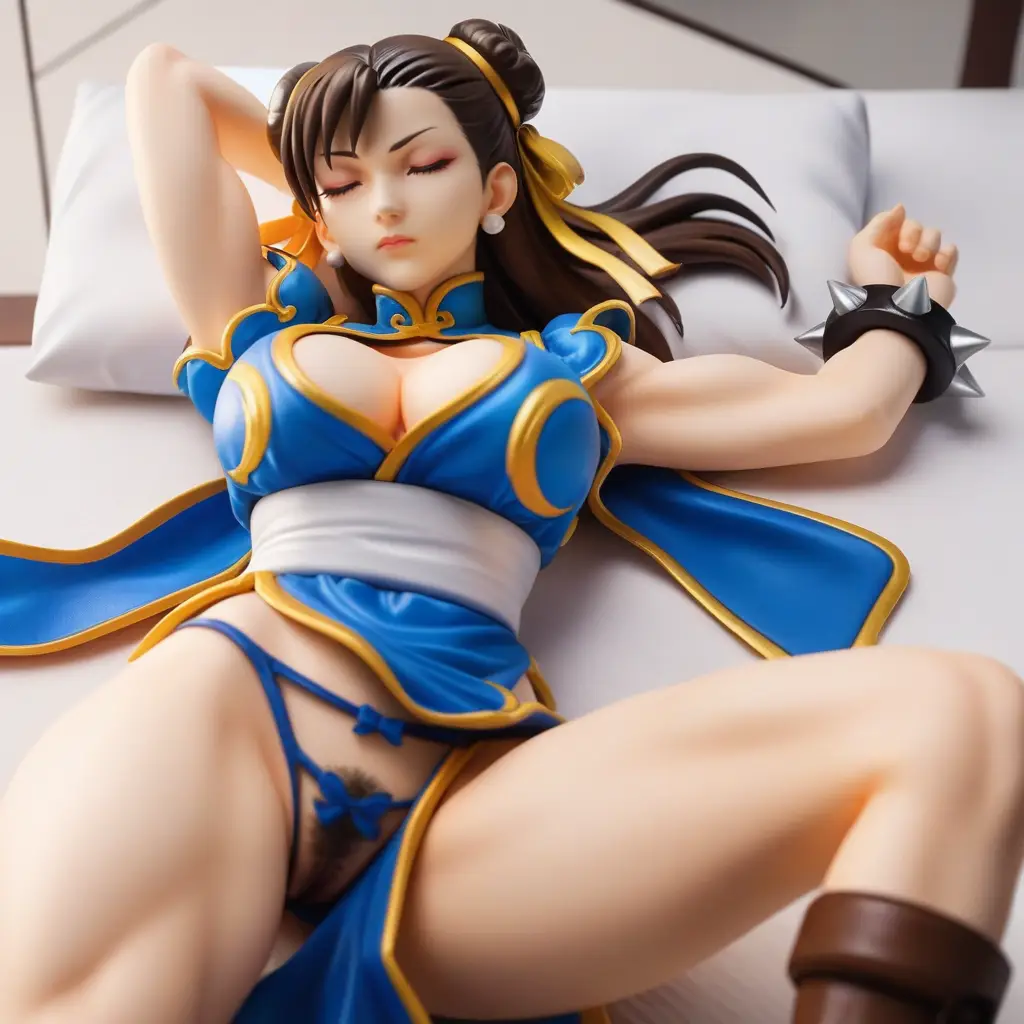 春麗のエッチなグラビアフィギュアが見れるAIエロ画像73枚目