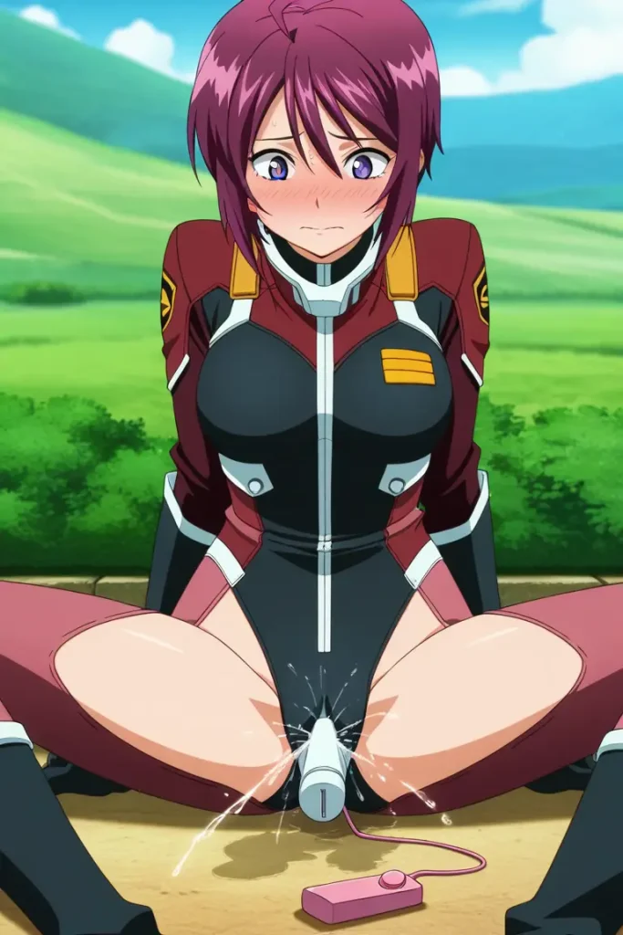 ガンダムシリーズのルナマリア・ホークが潮吹きオナニーしちゃうAIエロ画像22枚目