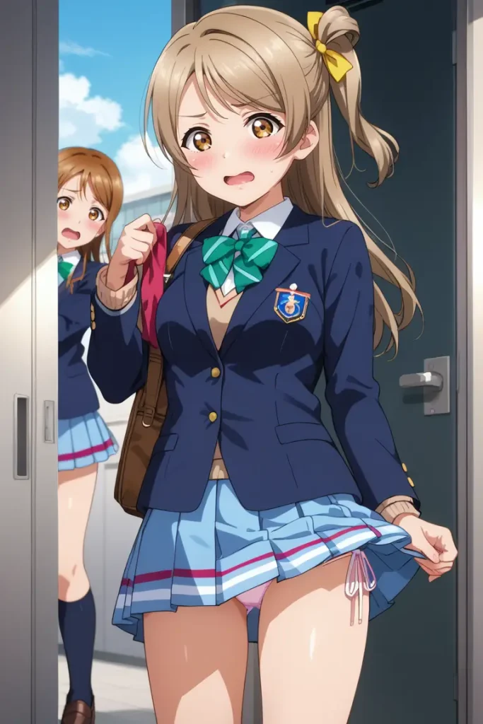 ラブライブの南ことりのパンチラ画像1枚目