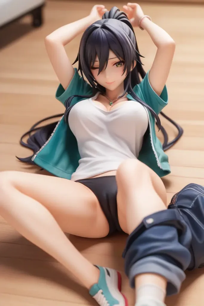 アイドルマスターの白瀬咲耶のエロフィギュアグラビア画像2枚目