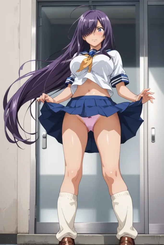 一騎当千の関羽のパンチラエロ画像3枚目