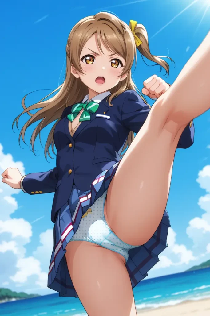 ラブライブの南ことりのパンチラ画像4枚目