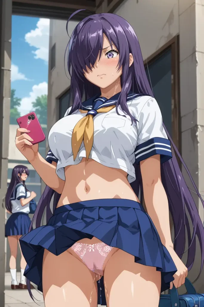 一騎当千の関羽のパンチラエロ画像8枚目