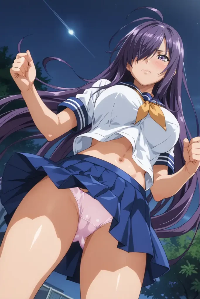 一騎当千の関羽のパンチラエロ画像14枚目