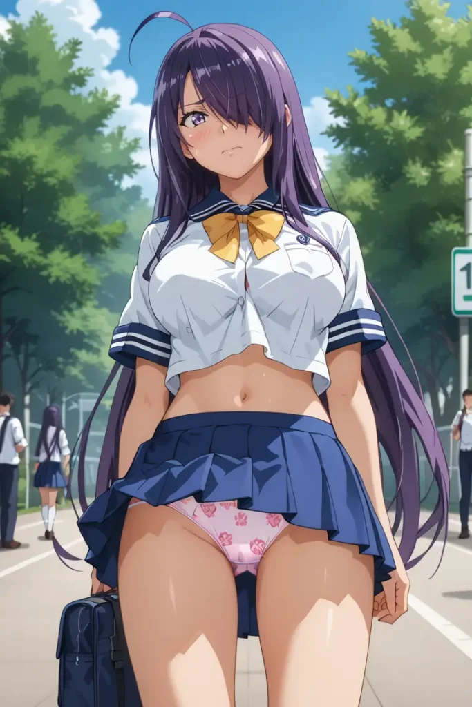 一騎当千の関羽のパンチラエロ画像15枚目