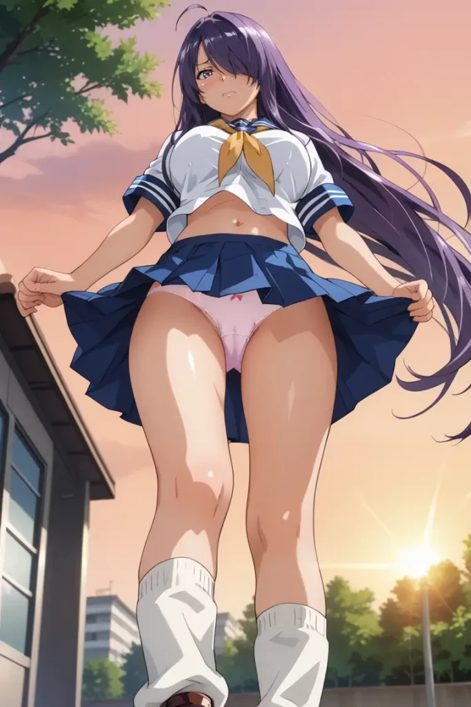 一騎当千の関羽のパンチラエロ画像19枚目