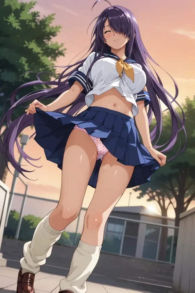 一騎当千の関羽のパンチラエロ画像20枚目