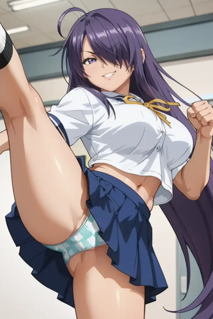 一騎当千の関羽のパンチラエロ画像35枚目