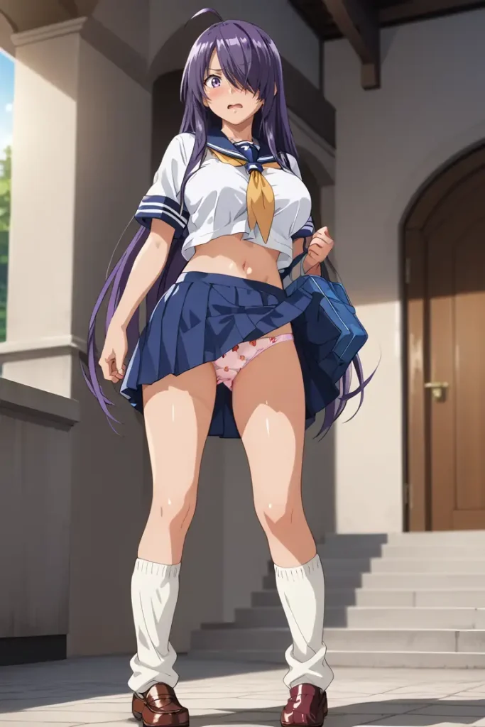 一騎当千の関羽のパンチラエロ画像43枚目