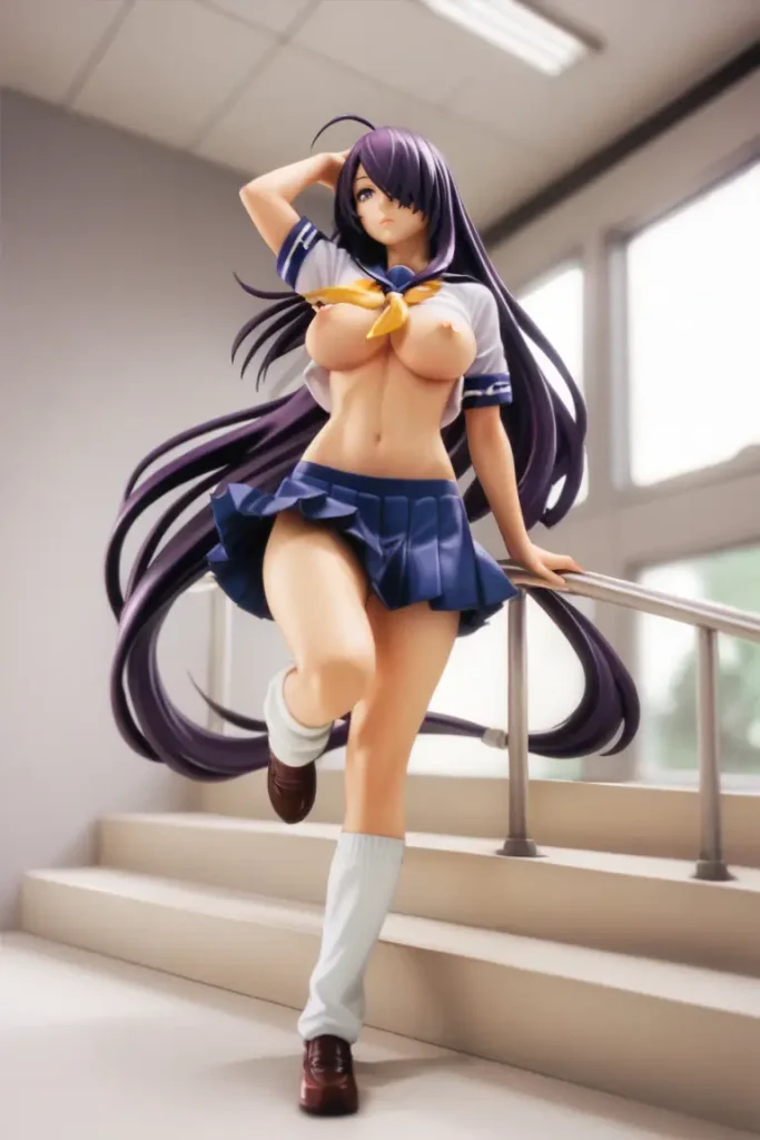 一騎当千の関羽雲長のエッチなフィギュアグラビアエロ画像47枚目