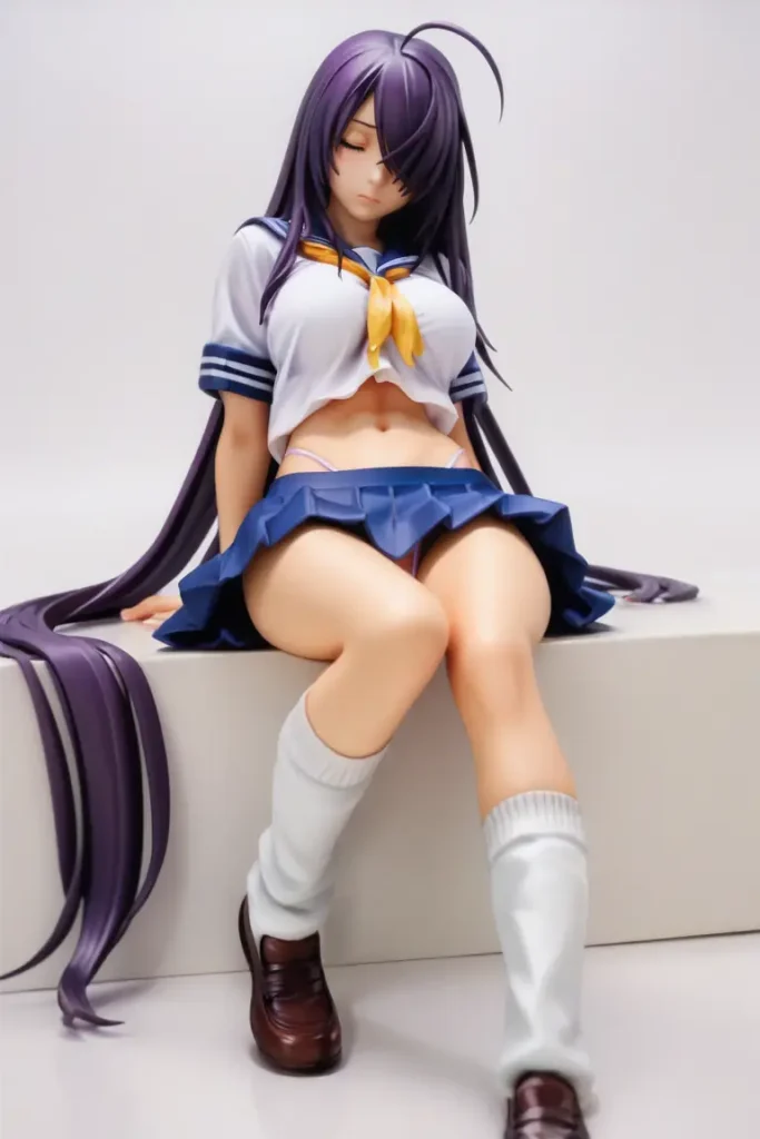 一騎当千の関羽雲長のエッチなフィギュアグラビアエロ画像50枚目