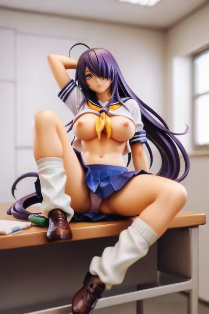 一騎当千の関羽雲長のエッチなフィギュアグラビアエロ画像52枚目