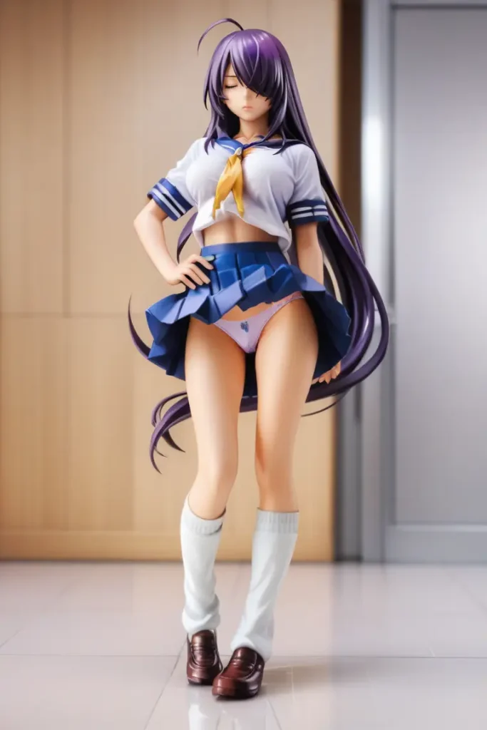一騎当千の関羽雲長のエッチなフィギュアグラビアエロ画像54枚目