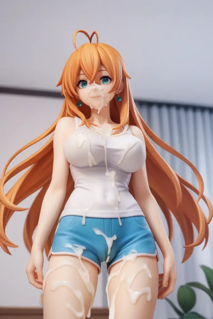 一騎当千の孫策伯符のフィギュアにザーメンぶっかけるエロ画像6枚目