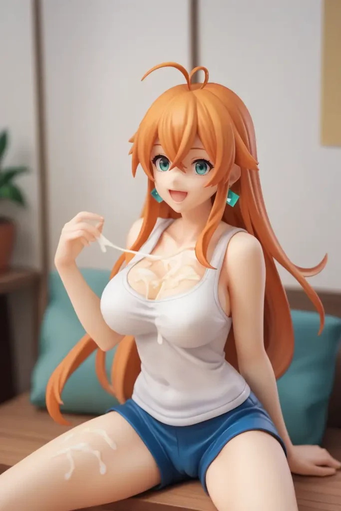 一騎当千の孫策伯符のフィギュアにザーメンぶっかけるエロ画像8枚目