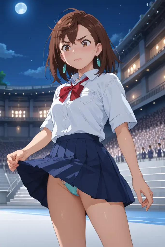 ダンダダンの綾瀬桃のパンチラエロ画像11枚目