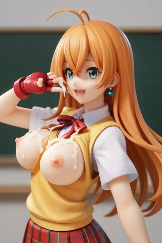 一騎当千の孫策伯符のフィギュアにザーメンぶっかけるエロ画像13枚目