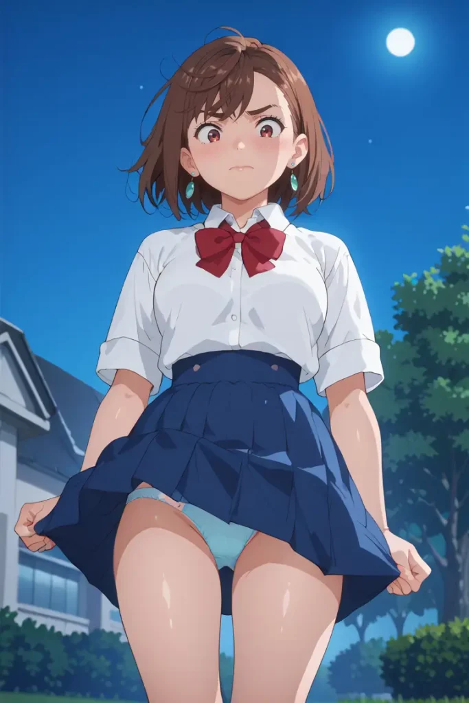 ダンダダンの綾瀬桃のパンチラエロ画像15枚目