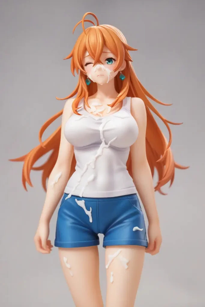 一騎当千の孫策伯符のフィギュアにザーメンぶっかけるエロ画像22枚目