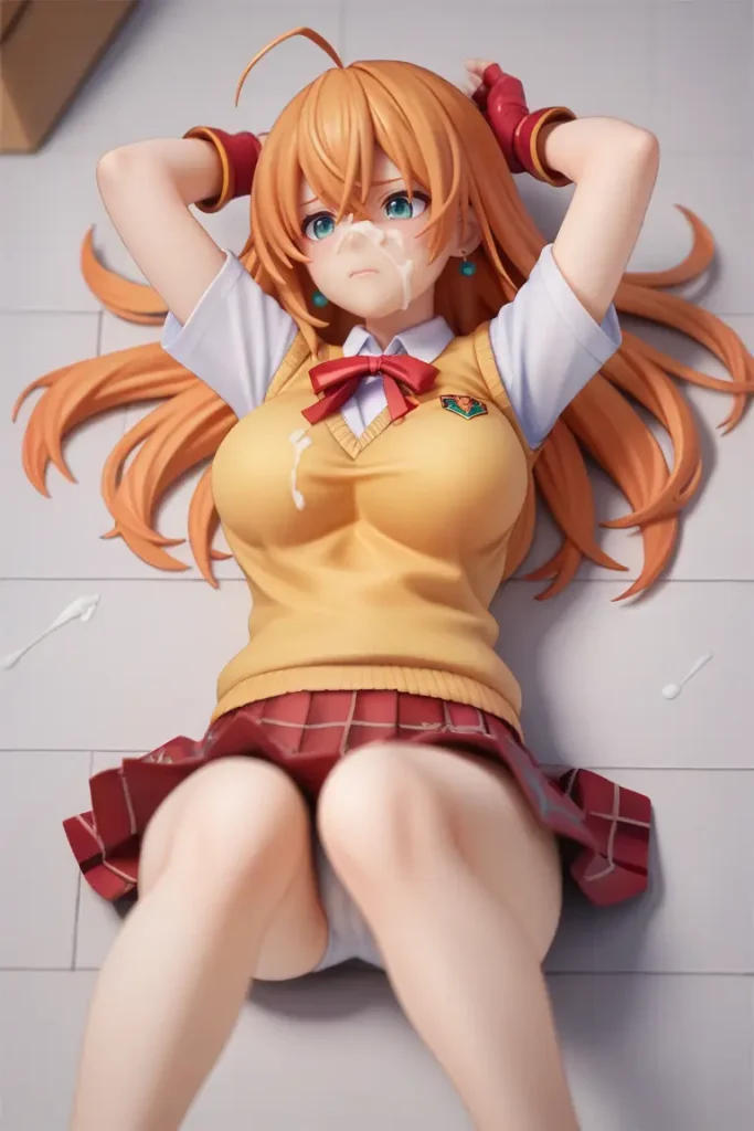 一騎当千の孫策伯符のフィギュアにザーメンぶっかけるエロ画像23枚目