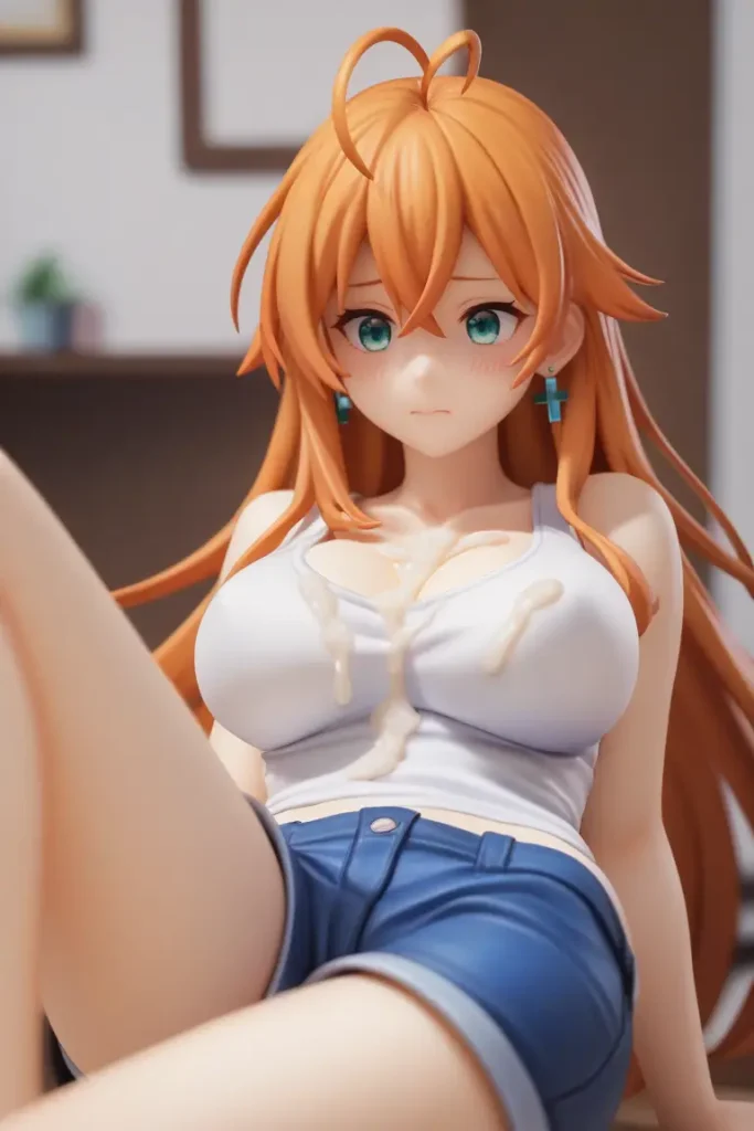 一騎当千の孫策伯符のフィギュアにザーメンぶっかけるエロ画像27枚目
