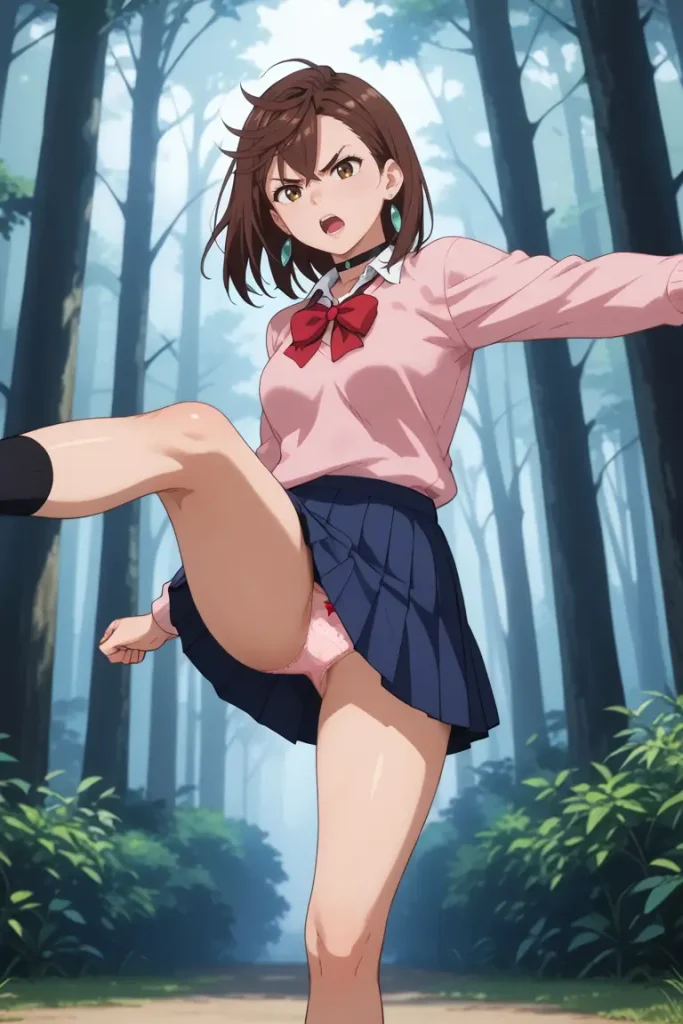 ダンダダンの綾瀬桃のパンチラエロ画像44枚目