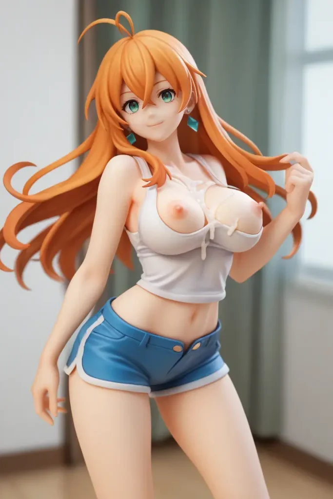 一騎当千の孫策伯符のフィギュアにザーメンぶっかけるエロ画像53枚目