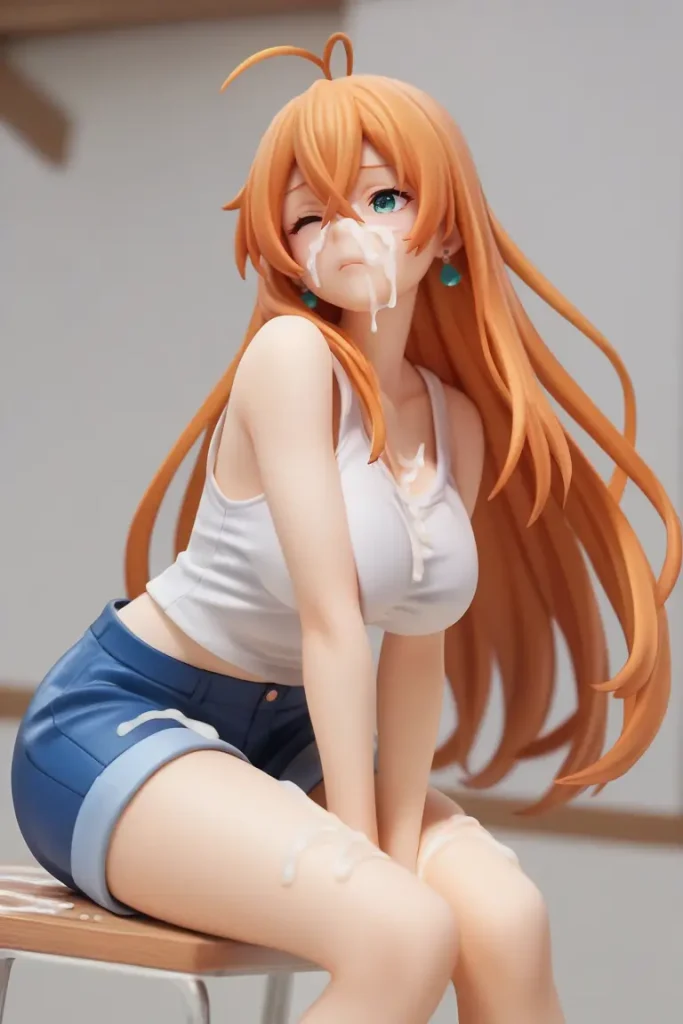 一騎当千の孫策伯符のフィギュアにザーメンぶっかけるエロ画像60枚目