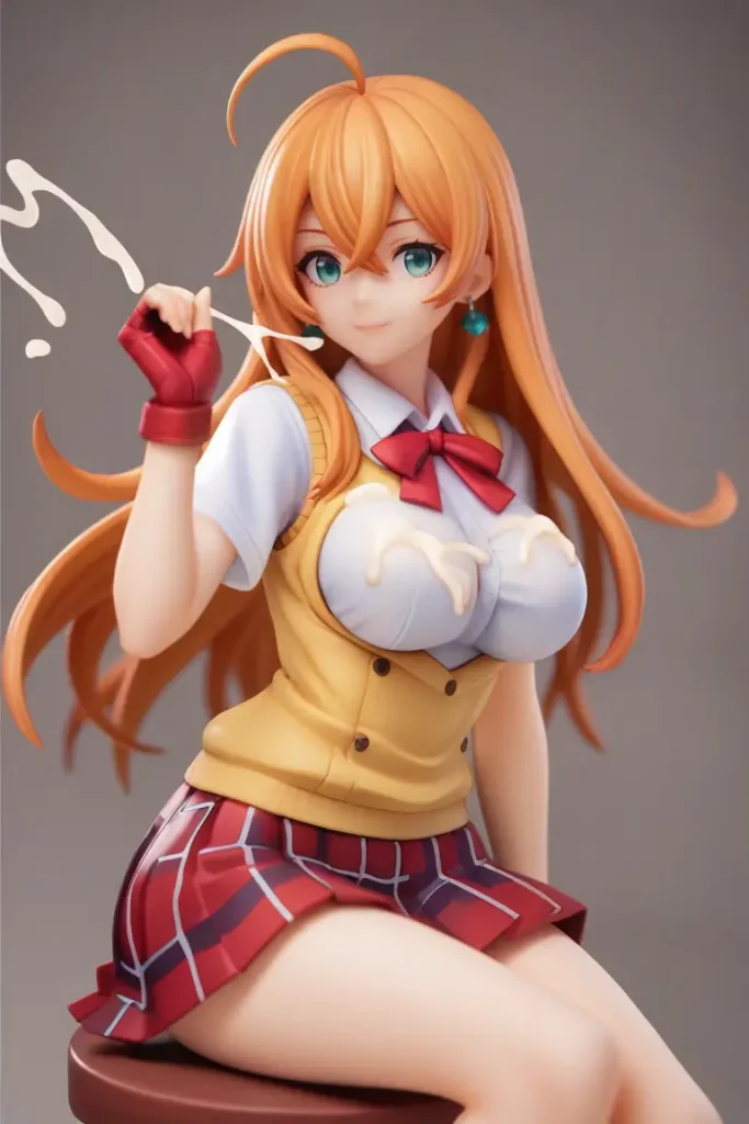 一騎当千の孫策伯符のフィギュアにザーメンぶっかけるエロ画像65枚目