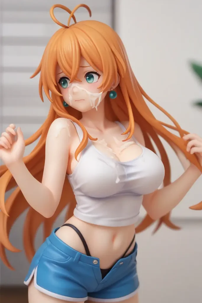 一騎当千の孫策伯符のフィギュアにザーメンぶっかけるエロ画像77枚目