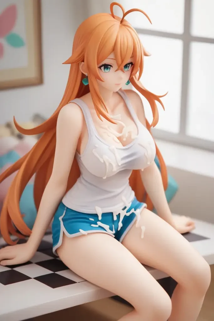 一騎当千の孫策伯符のフィギュアにザーメンぶっかけるエロ画像78枚目