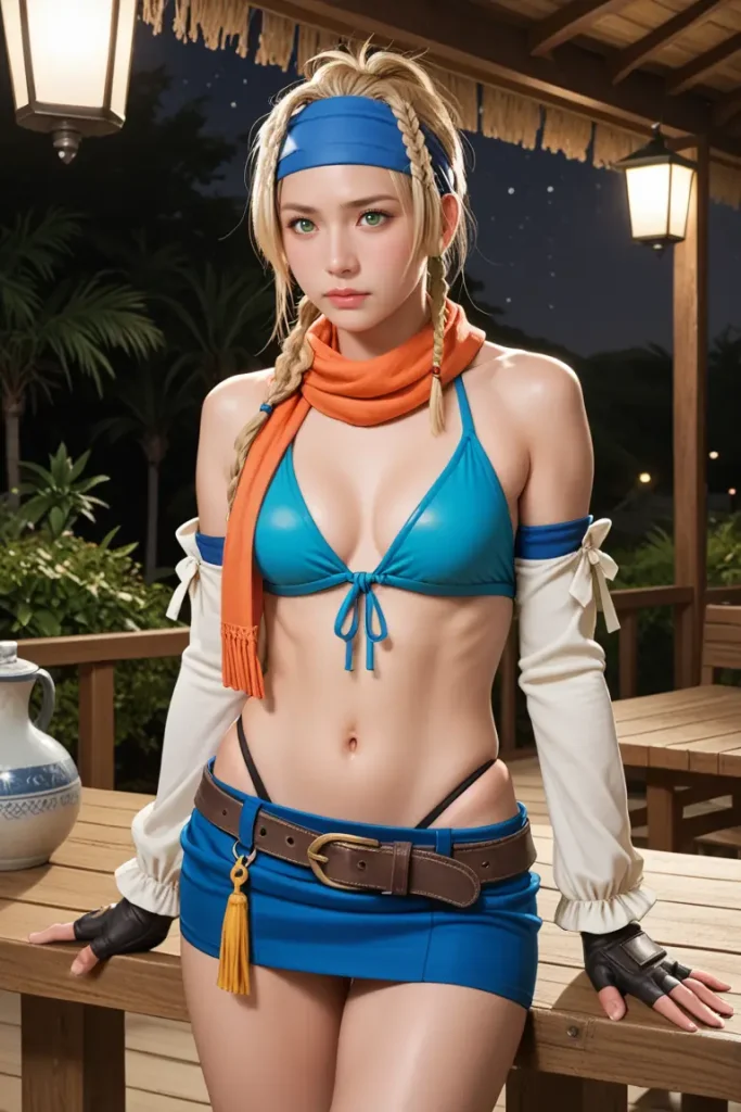 ファイナルファンタジーのリュックのグラビアエロ画像4枚目