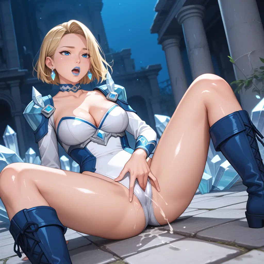 MARVELのエマ・フロストがオナニーするエロ画像101枚目