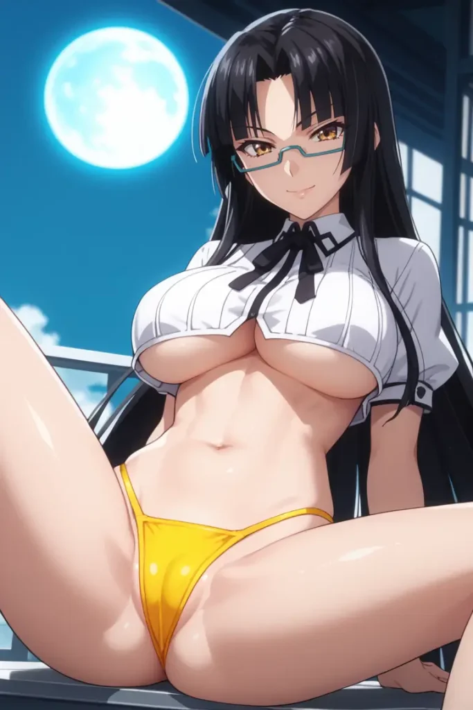 ハイスクールD×Dの真羅椿姫がエッチなコスチュームを着るエロ画像107枚目