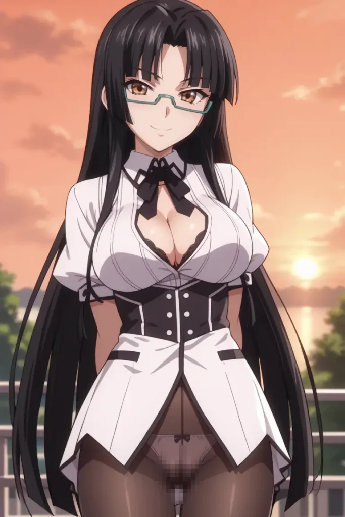 ハイスクールD×Dの真羅椿姫がエッチなコスチュームを着るエロ画像110枚目