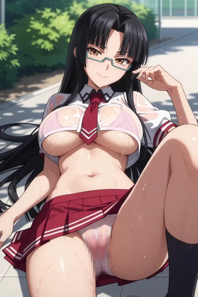 ハイスクールD×Dの真羅椿姫がエッチなコスチュームを着るエロ画像115枚目