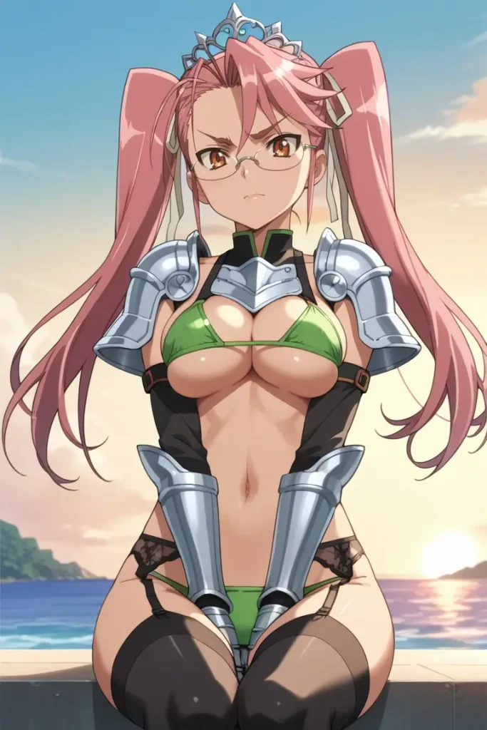 学園黙示録 HIGHSCHOOL OF THE DEADの高城沙耶がエッチなコスを着るエロ画像115枚目