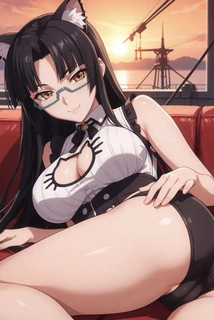 ハイスクールD×Dの真羅椿姫がエッチなコスチュームを着るエロ画像119枚目