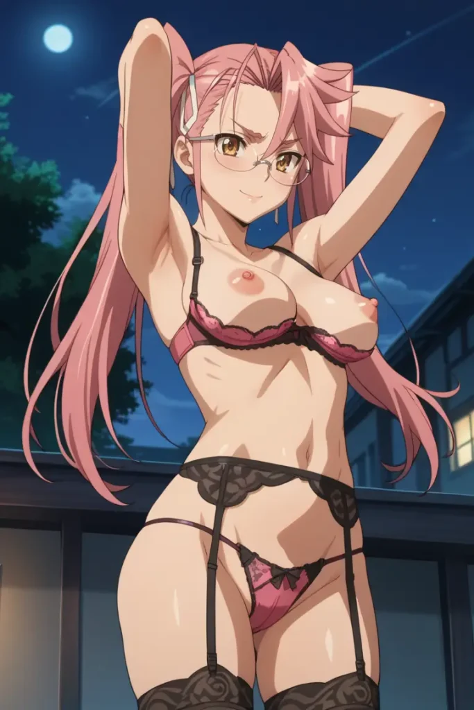 学園黙示録 HIGHSCHOOL OF THE DEADの高城沙耶がエッチなコスを着るエロ画像120枚目