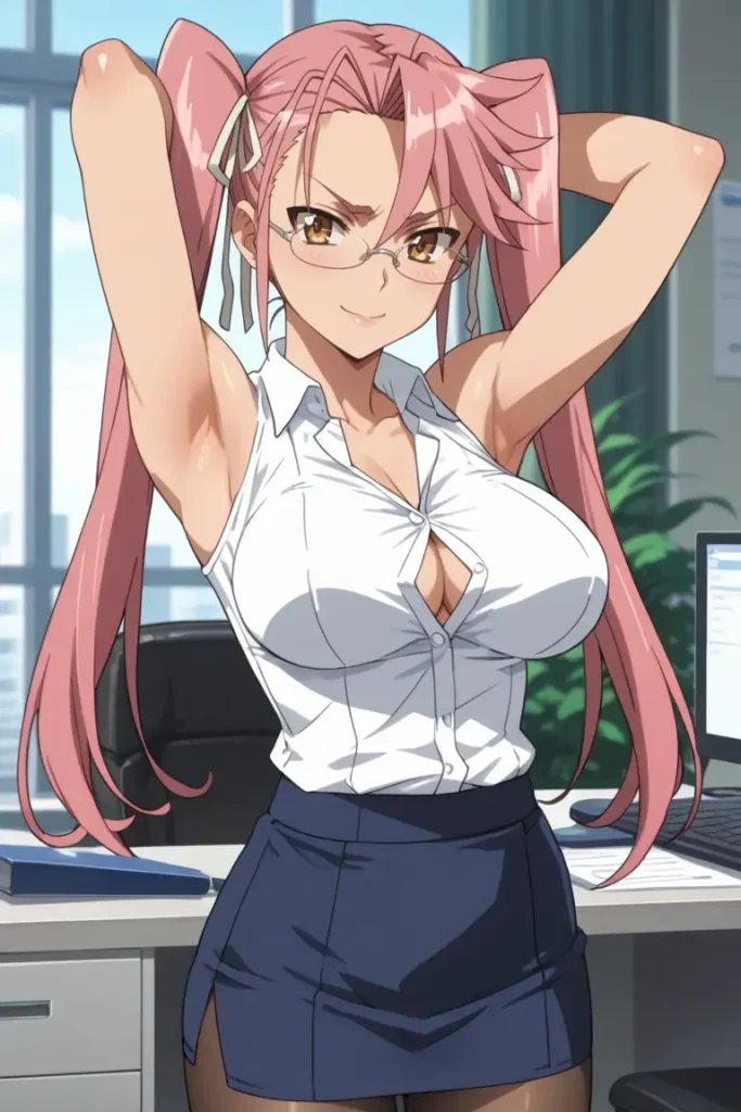 学園黙示録 HIGHSCHOOL OF THE DEADの高城沙耶がエッチなコスを着るエロ画像124枚目