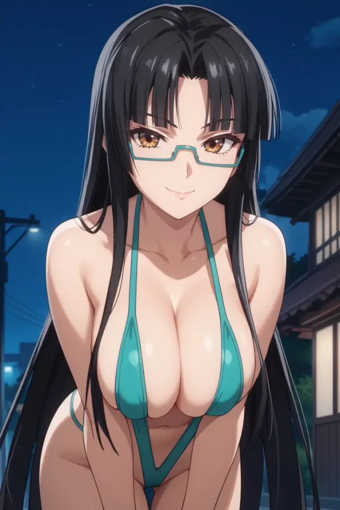 ハイスクールD×Dの真羅椿姫がエッチなコスチュームを着るエロ画像127枚目