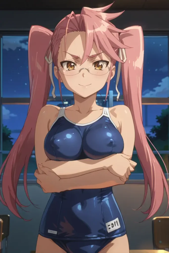 学園黙示録 HIGHSCHOOL OF THE DEADの高城沙耶がエッチなコスを着るエロ画像129枚目