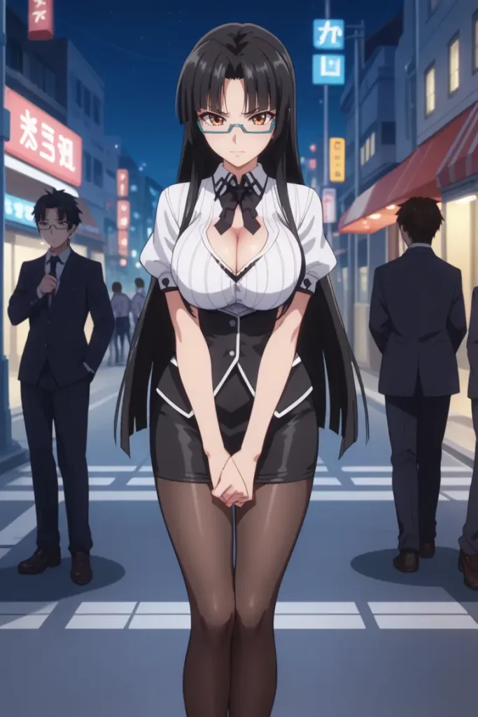 ハイスクールD×Dの真羅椿姫がエッチなコスチュームを着るエロ画像12枚目