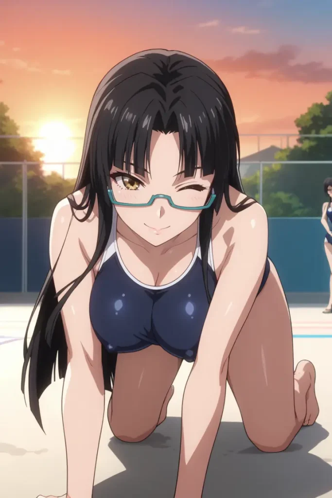 ハイスクールD×Dの真羅椿姫がエッチなコスチュームを着るエロ画像135枚目
